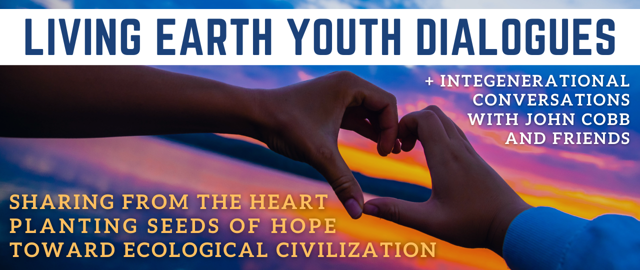 Living Earth Youth Dialogues Sharing from the Heart Header